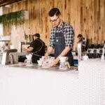 海外のコーヒーショップ