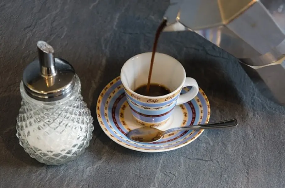 濃いコーヒー